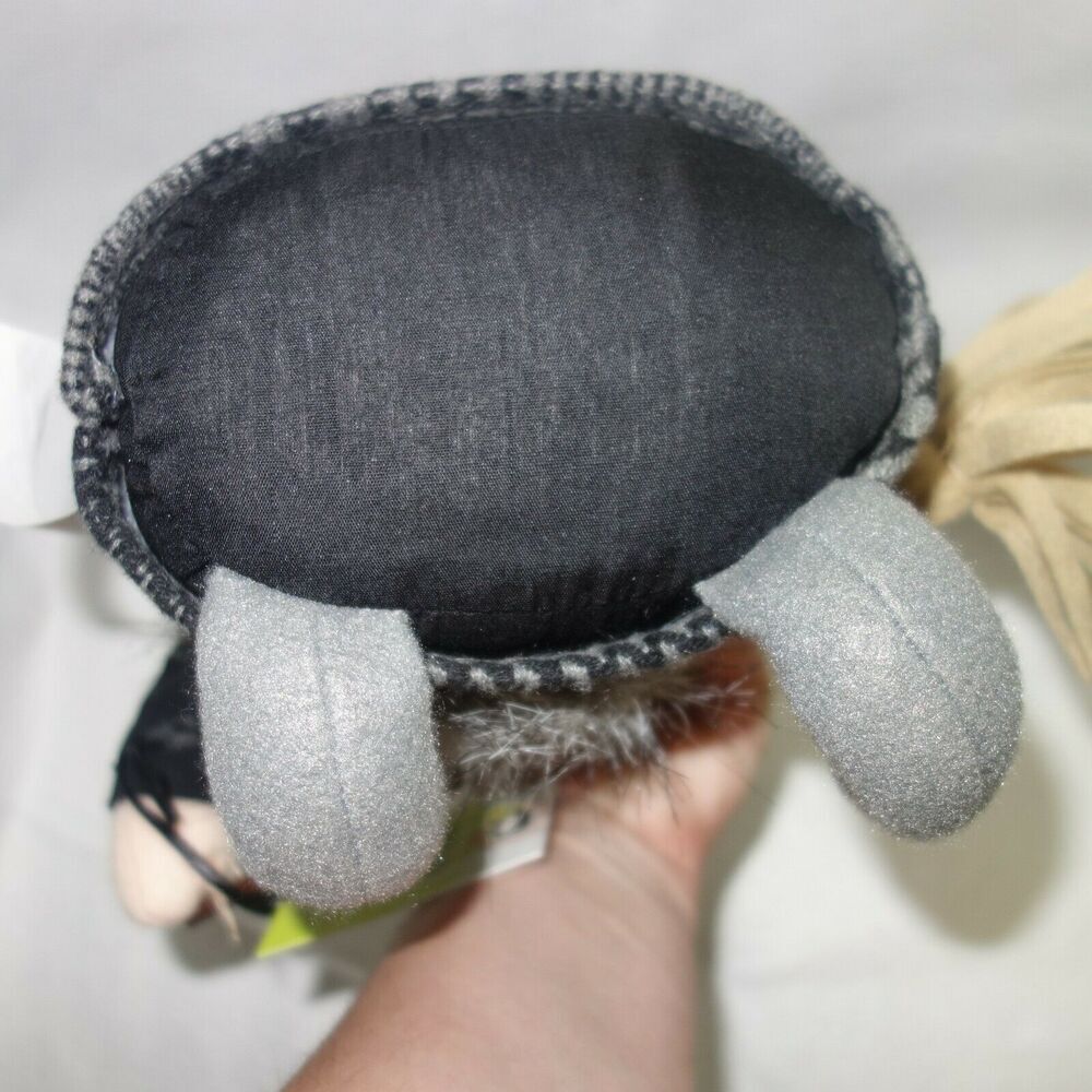 NEW Witch Gnome with Broom And Spider Weighted Shelf Sitting Halloween - Picture 9 of 9